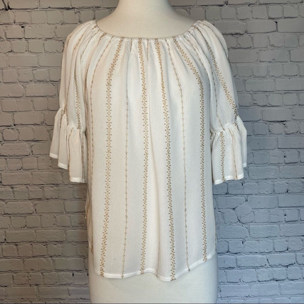 Olivaceous Boho Top